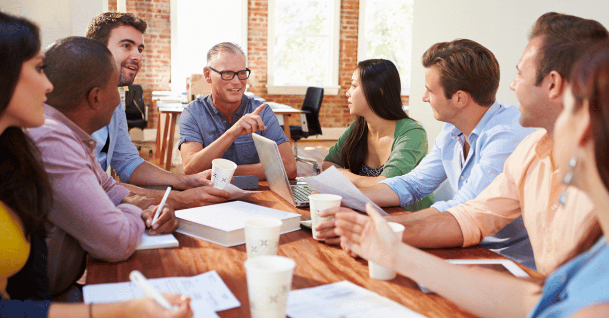 people discussing social pillar of ESG