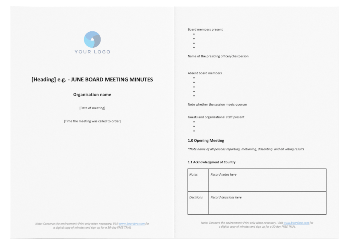 cover-page-minutes-template