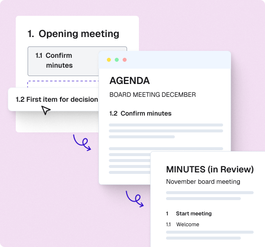 BoardPro agenda pack