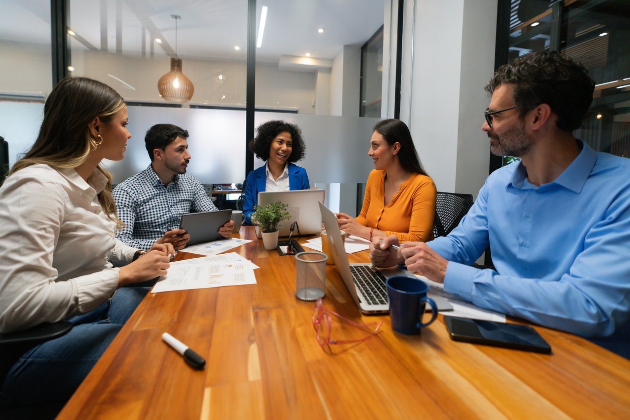 board discussing AI governance