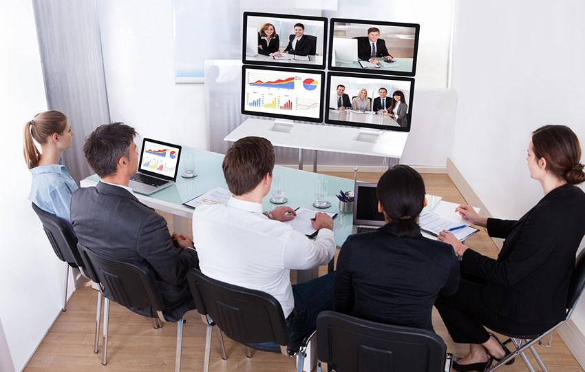 Group attending a BoardPro webinar