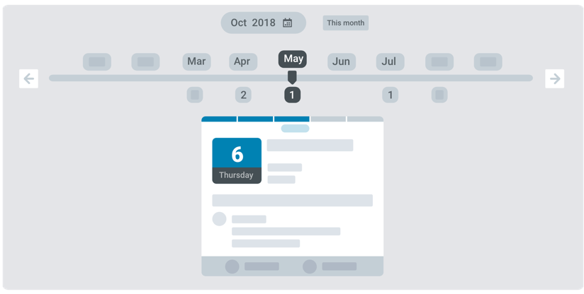 Example of board meeting annual calendar as part of meeting agenda