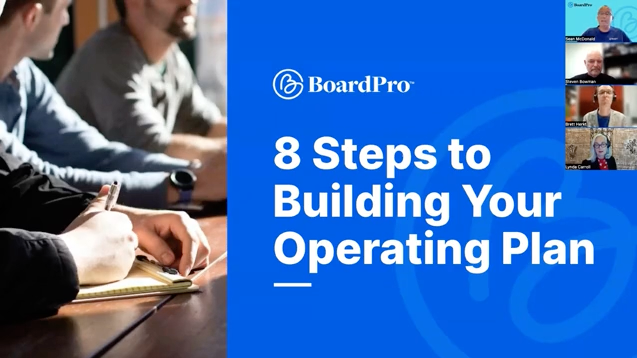8 Steps to building your annual operating plan