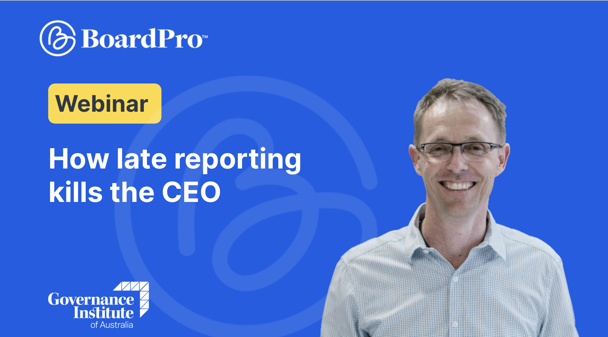 How late reporting kills the CEO