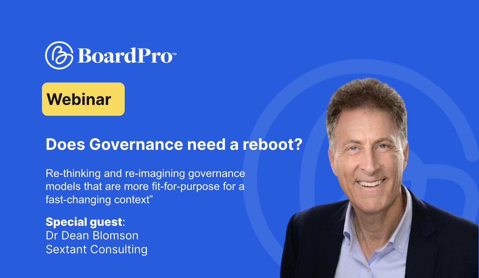 Does governance need a reboot? Governance 4.0?