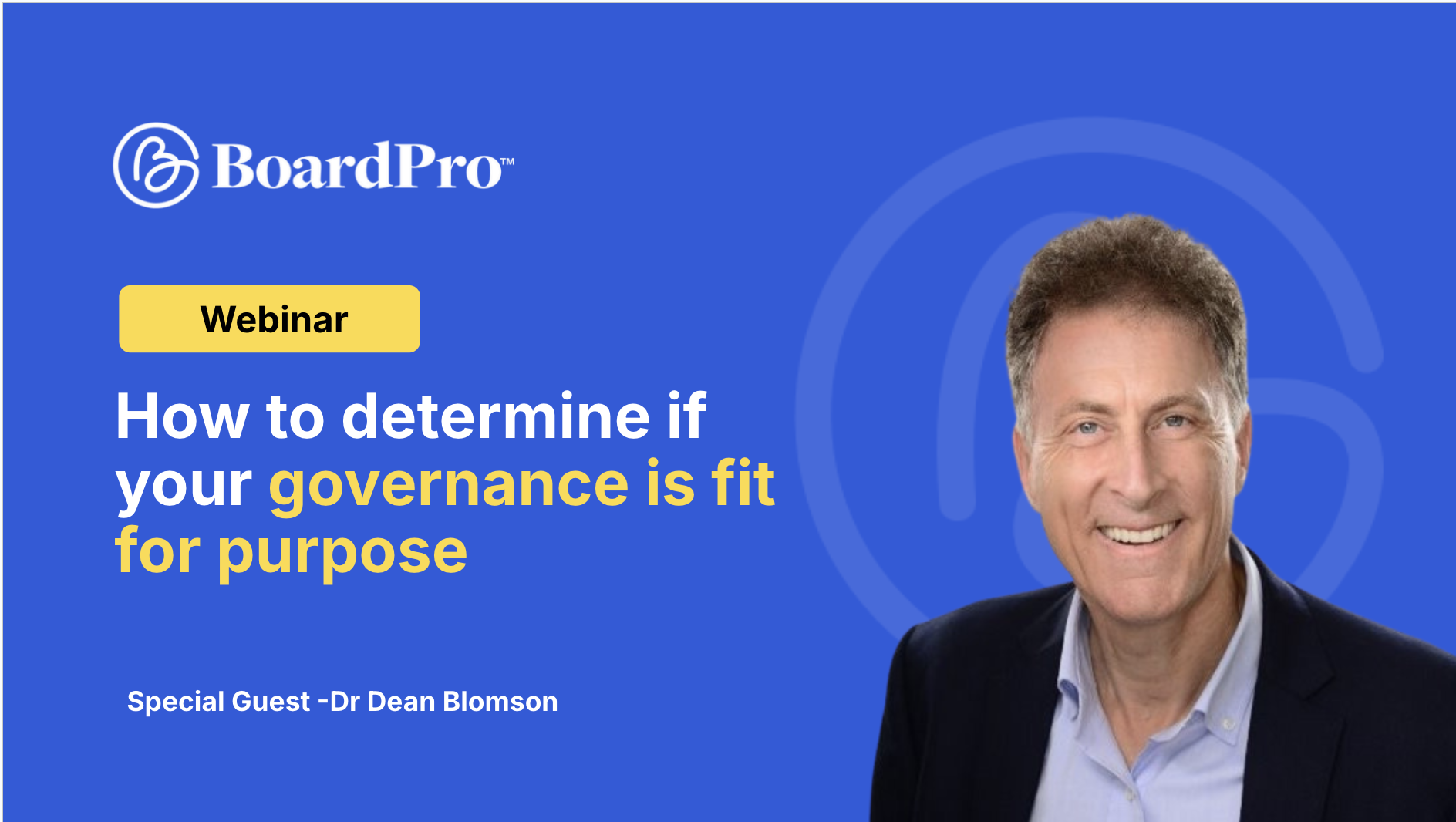 How to determine if your governance is fit for purpose