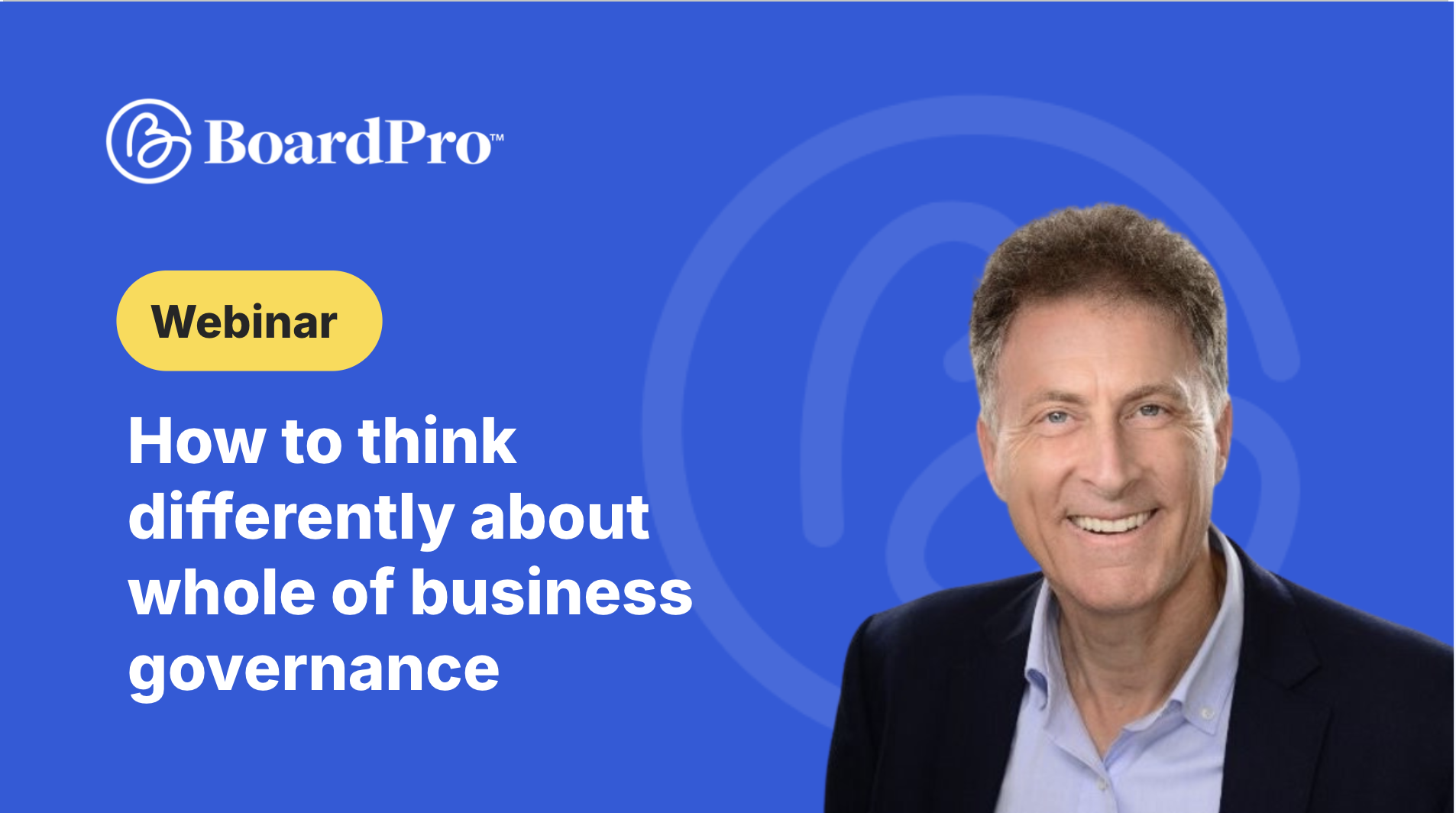 How to think differently about whole of business governance