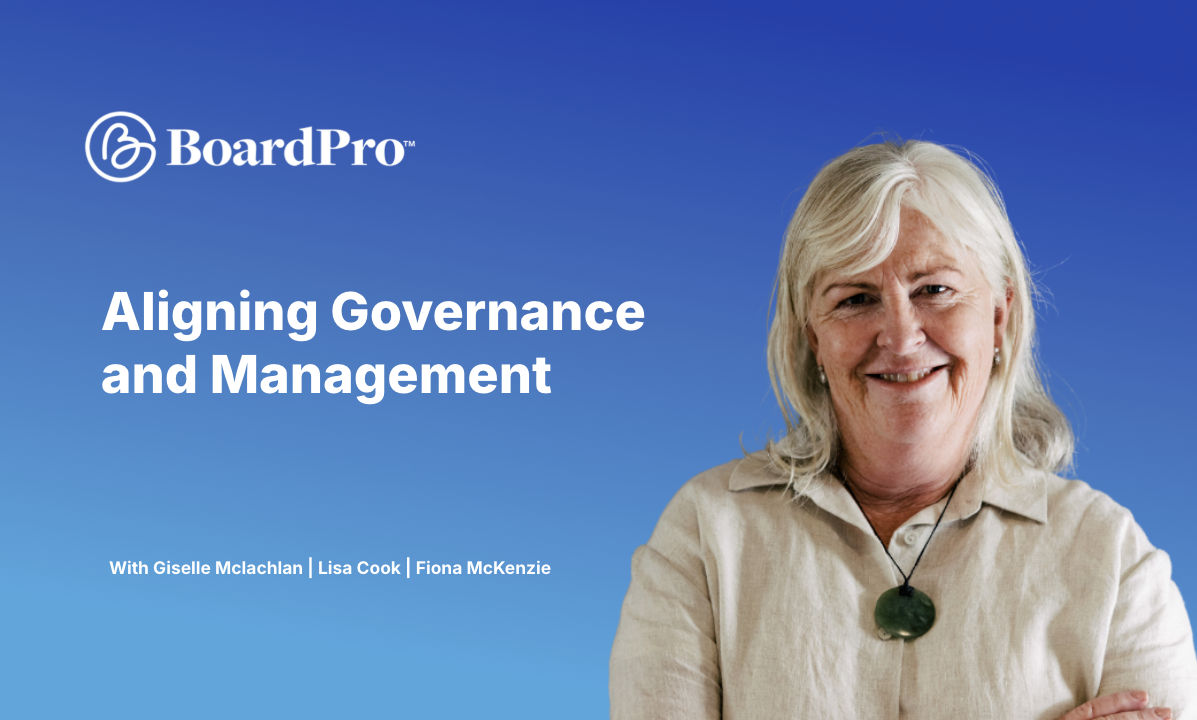 Aligning Governance and Management