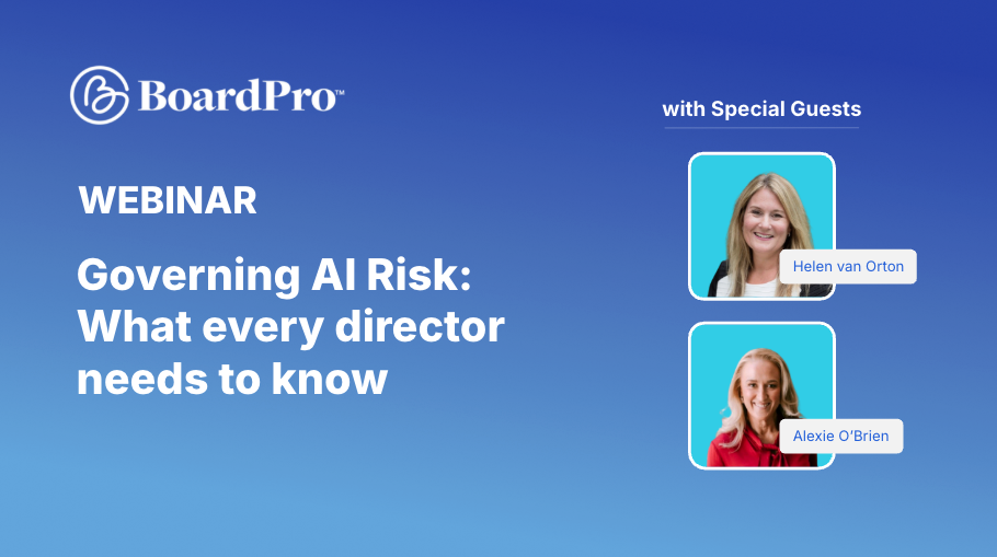 Governing AI Risk: What Every Director Needs to Know