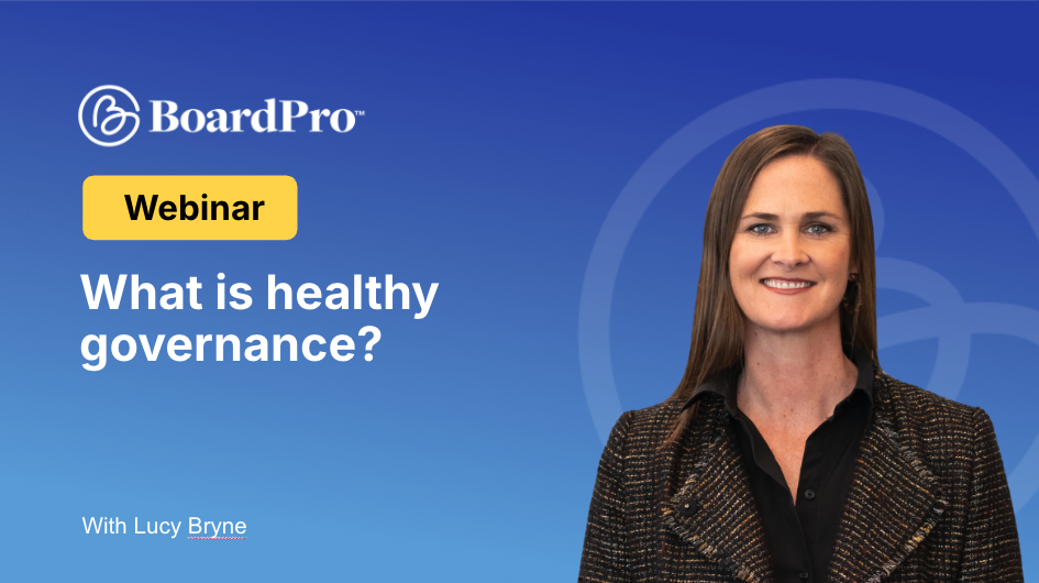 What is Healthy Governance