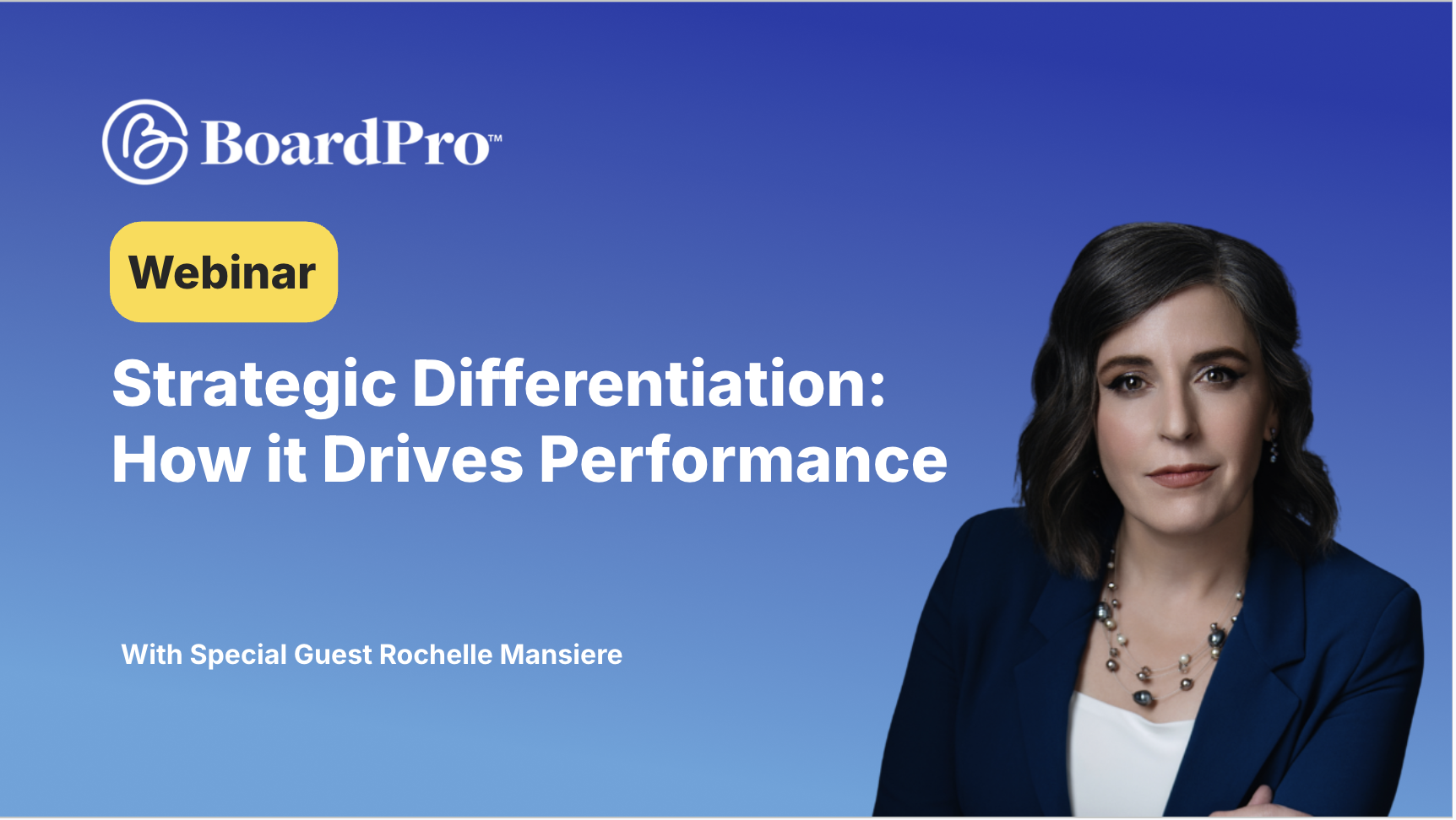 Strategic Differentiation - How it drives performance
