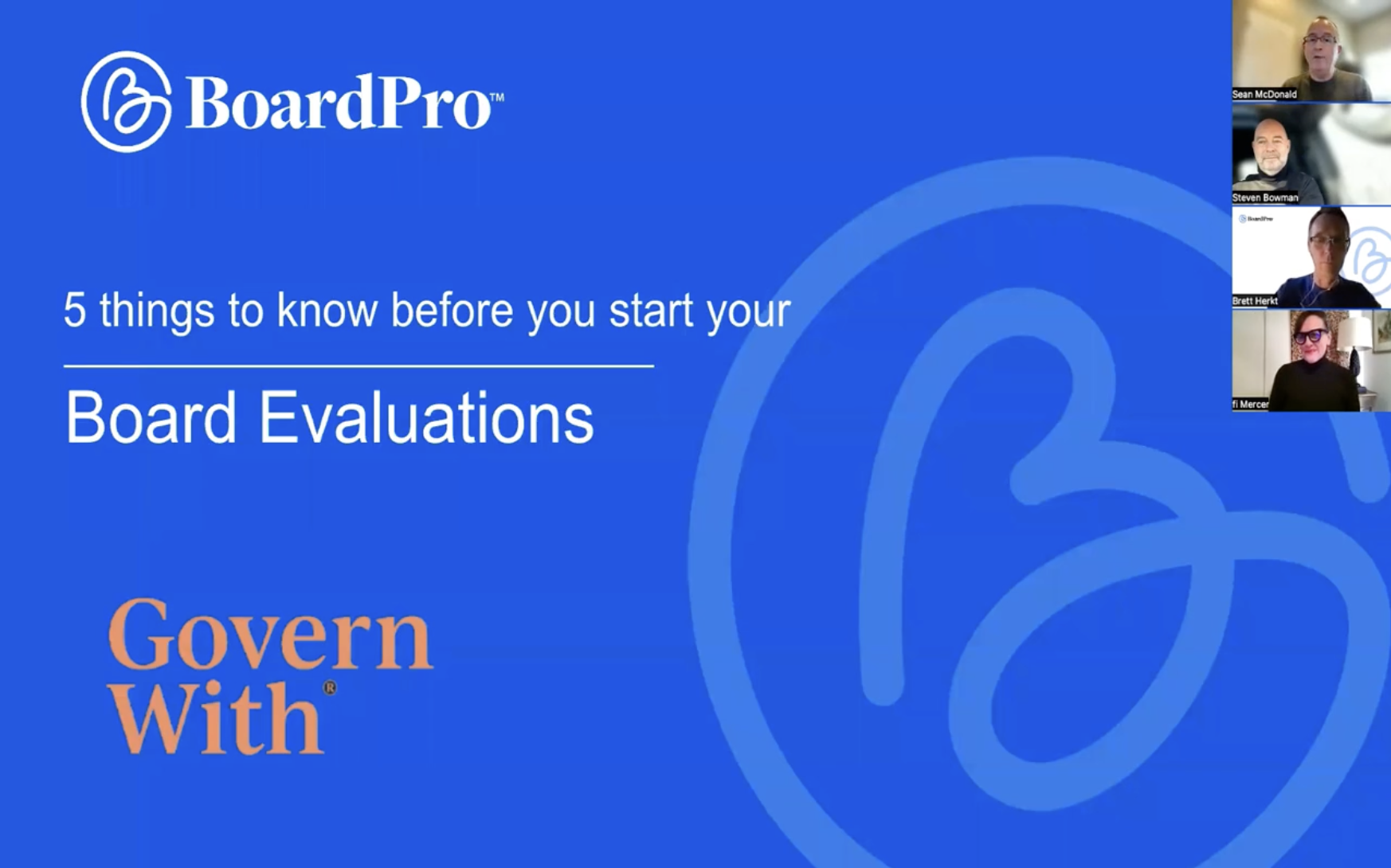 5 things to know before you start your board evaluation