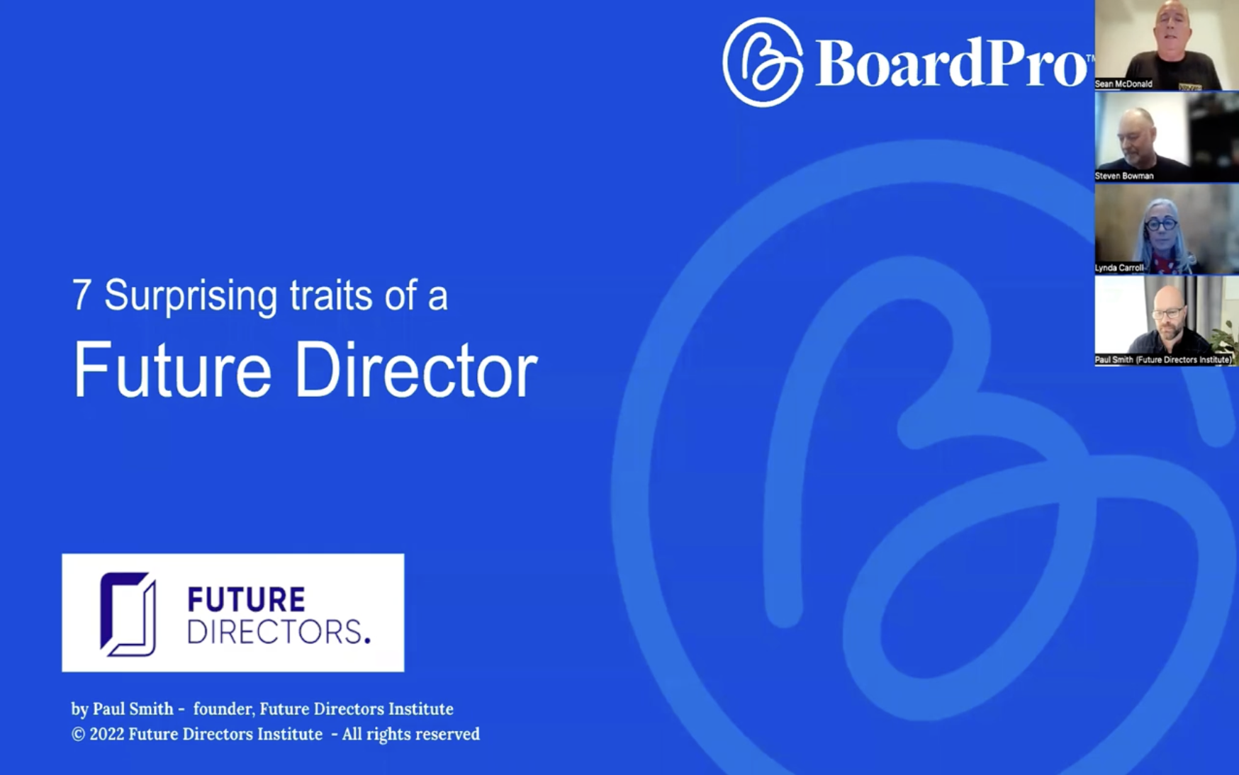 7 Traits of future directors